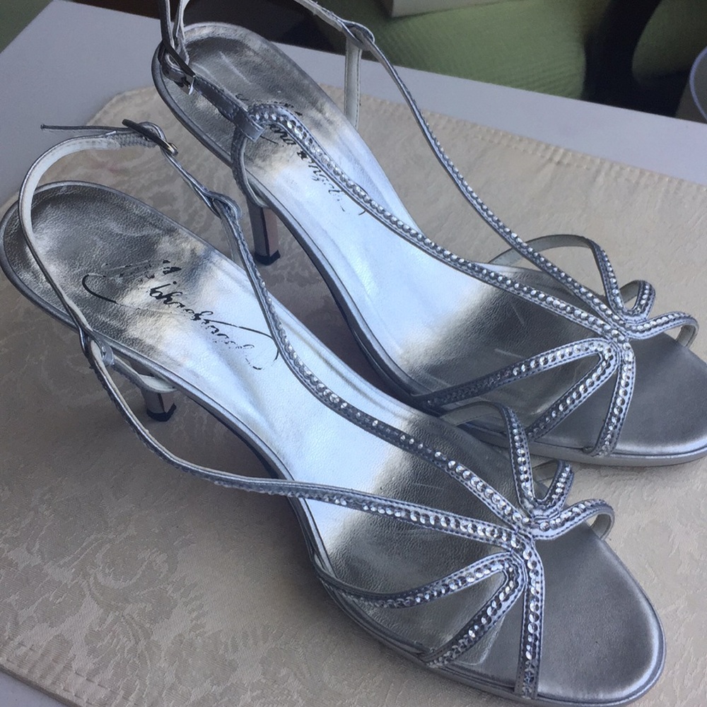 Michaelangelo for David’s Bridal Strappy Heels